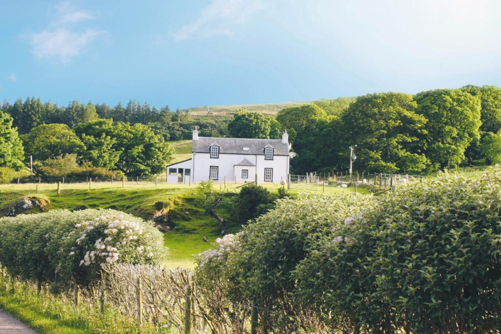 Rural Farmhouse On Kintyre, West Coast Hidden Gem Kildalloig Bagian luar foto